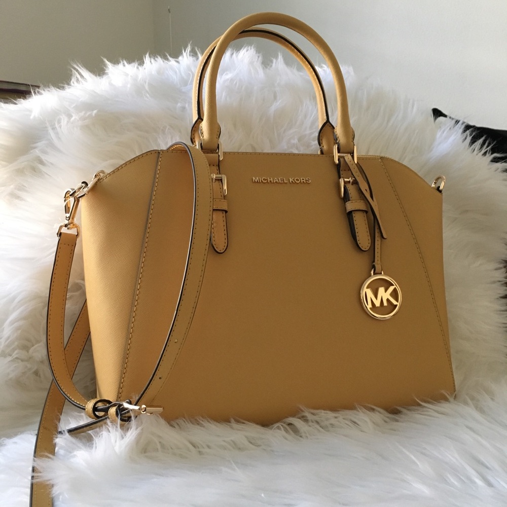 Michael Kors Large Ciara Satchel Bag - Picture 4 of 8